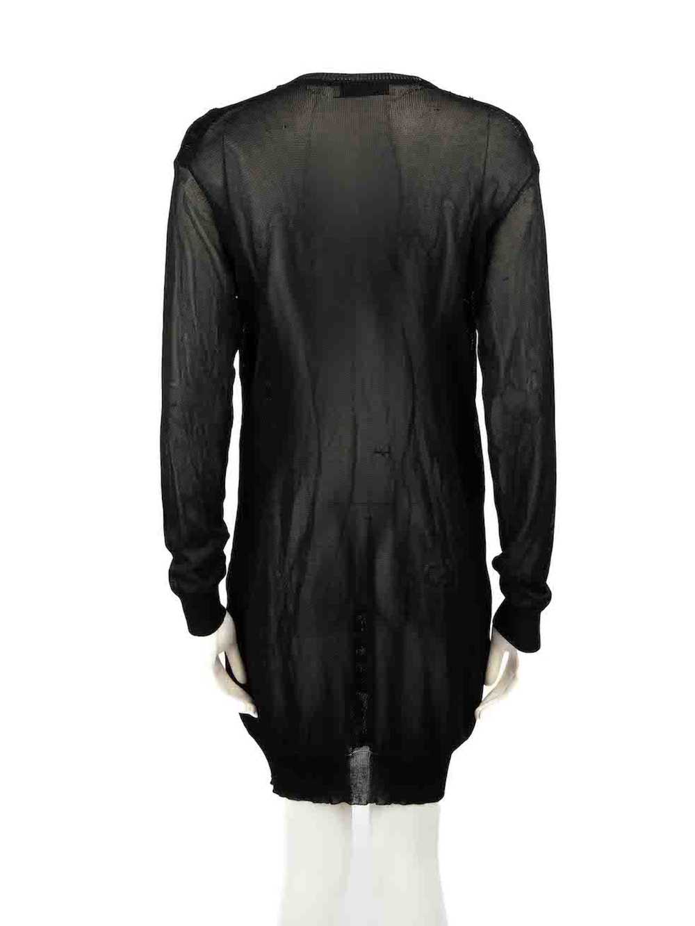 Stella McCartney Black Sequin Knit Jumper Dress - image 3