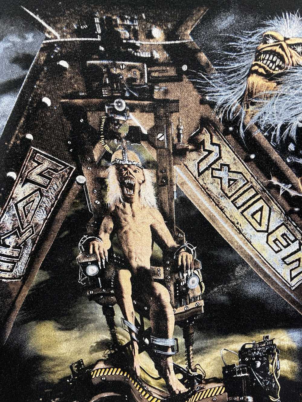 Band Tees × Iron Maiden × Vintage Vintage Iron Ma… - image 2