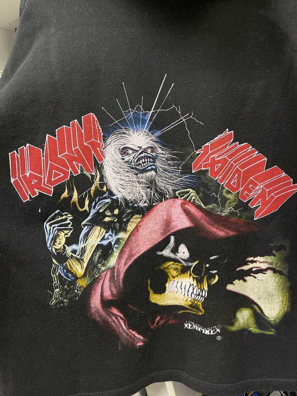 Band Tees × Iron Maiden × Vintage Vintage Iron Ma… - image 4