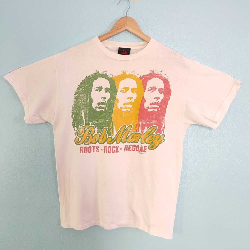 Bob Marley × Rock T Shirt × Vintage BOB MARLEY Vi… - image 1