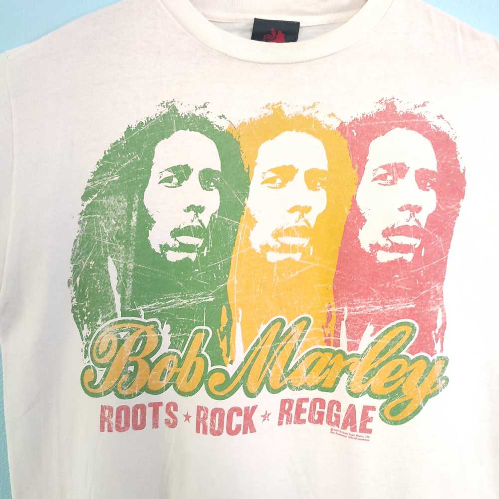 Bob Marley × Rock T Shirt × Vintage BOB MARLEY Vi… - image 2