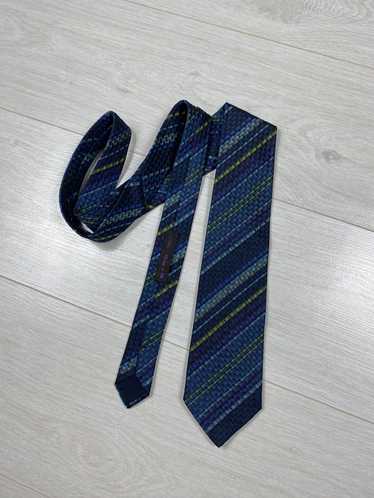 Etro × Luxury × Vintage ETRO Striped Cravatte Tie - image 1