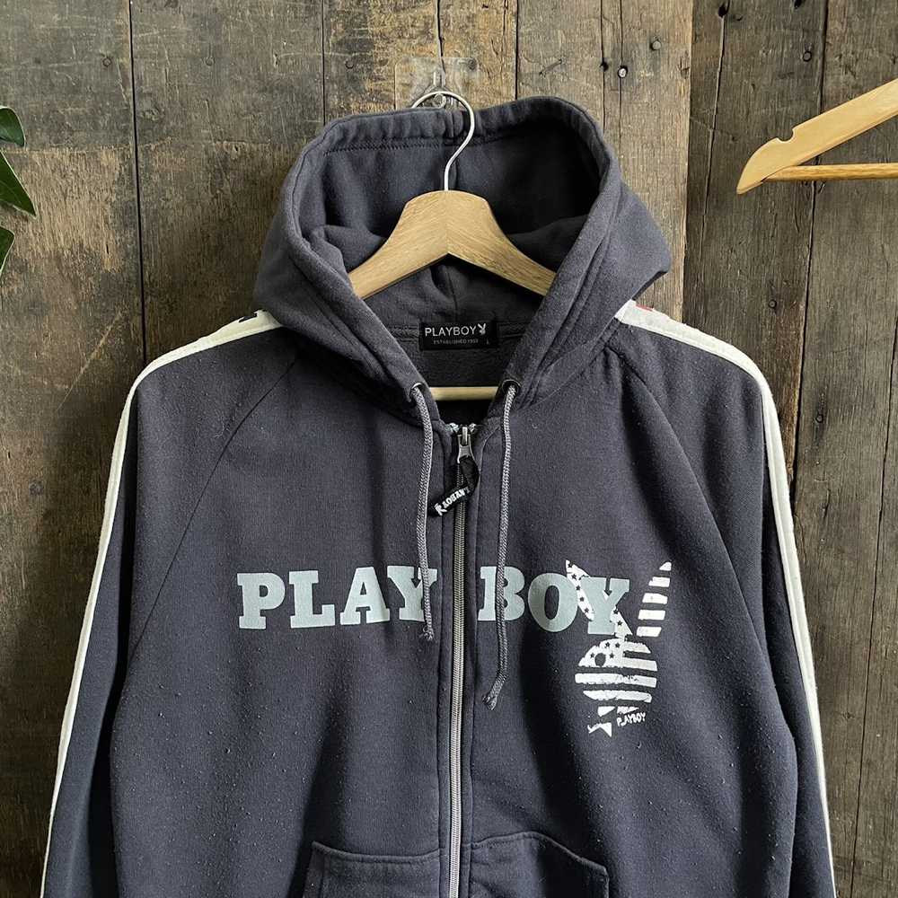 Playboy × Vintage Vintage Playboy Zipper Hoodie - image 3