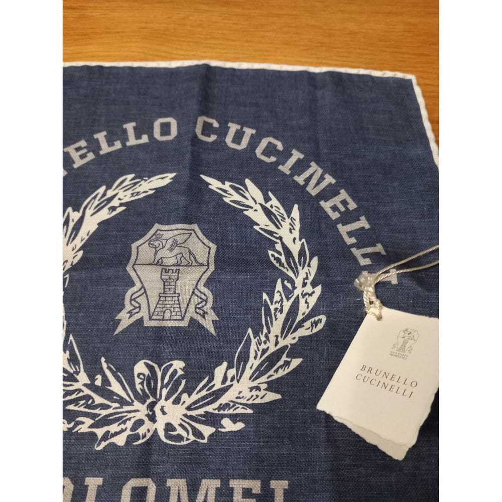 Brunello Cucinelli Silk scarf & pocket square - image 2