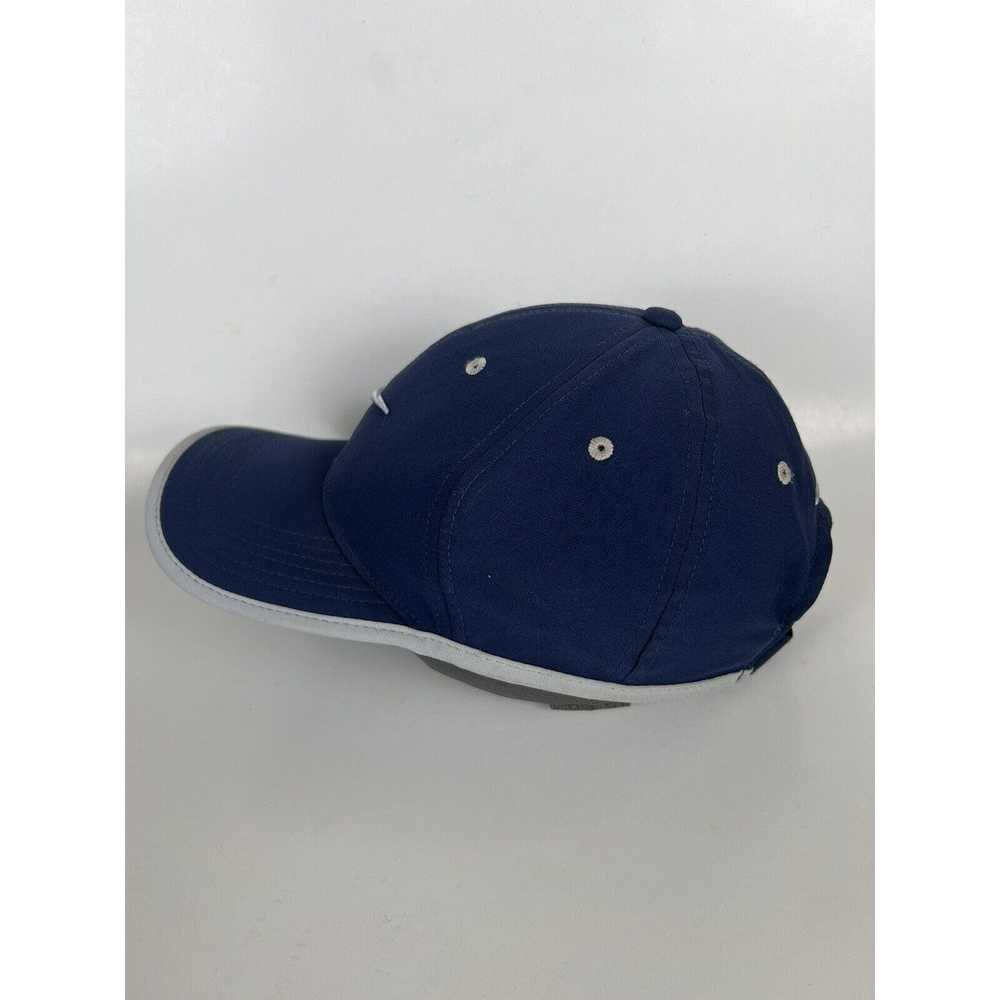 Nike Vintage Nike Blue Hat Cap Soft Bill Hook & L… - image 4