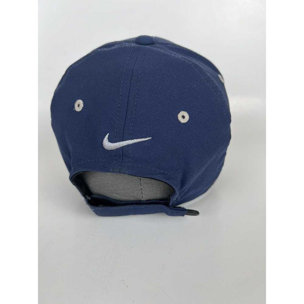 Nike Vintage Nike Blue Hat Cap Soft Bill Hook & L… - image 5