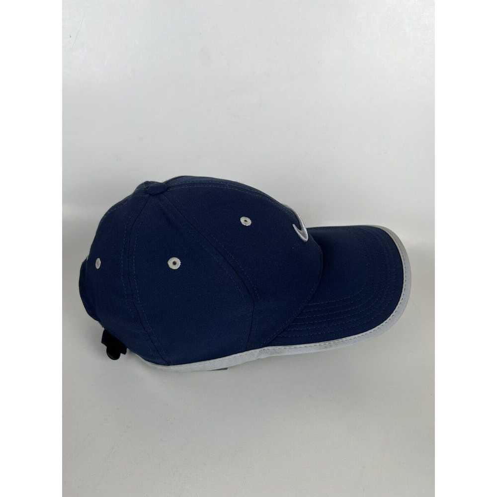 Nike Vintage Nike Blue Hat Cap Soft Bill Hook & L… - image 6