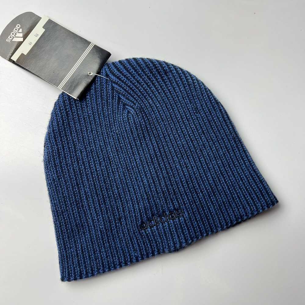 Adidas Winter Beanie Hat Coloured Cable Knit 56-5… - image 5