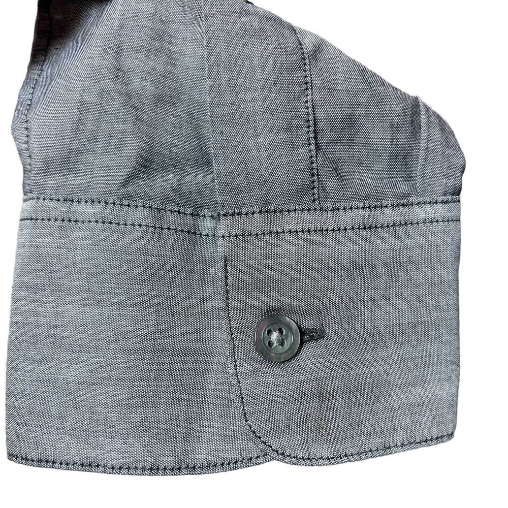 John Varvatos John Varvatos USA Gray Roll up Tab … - image 9