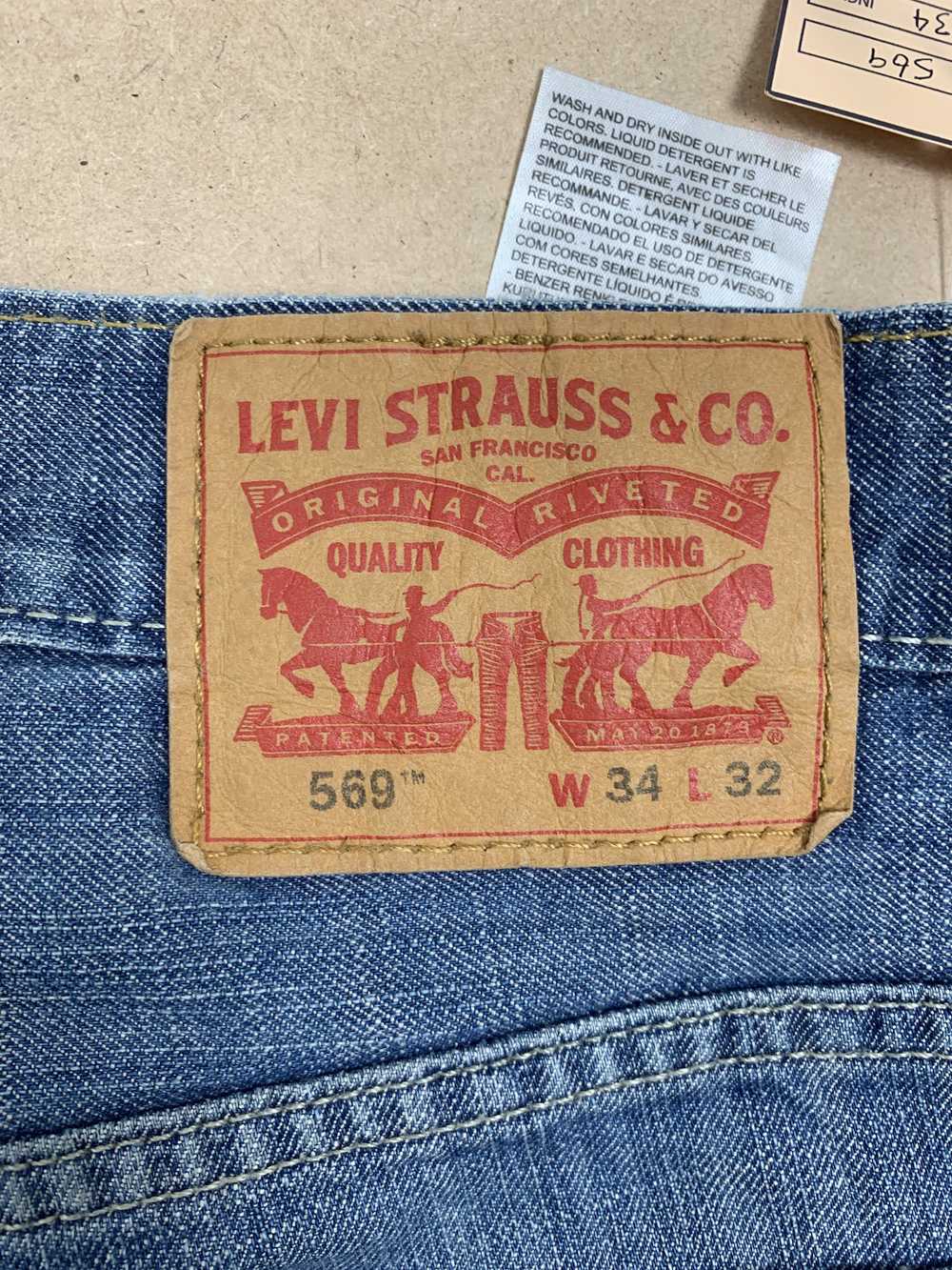 Levi's × Vintage Vintage LEVI'S 569 Straight Cut … - image 7