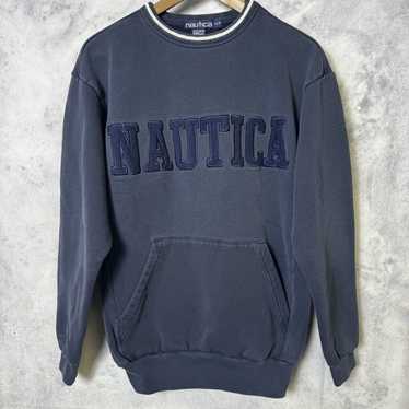 Nautica × Vintage Vintage Nautica Sweatshirt Adul… - image 1