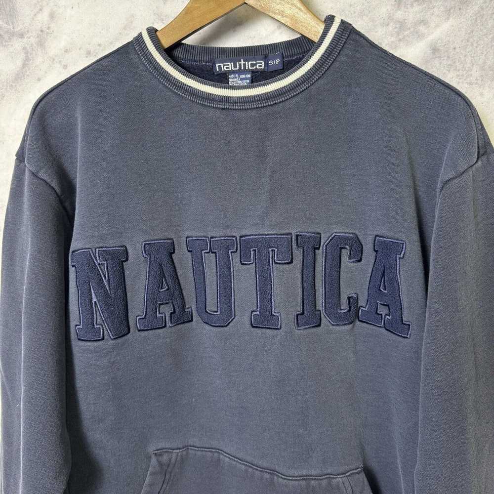 Nautica × Vintage Vintage Nautica Sweatshirt Adul… - image 4