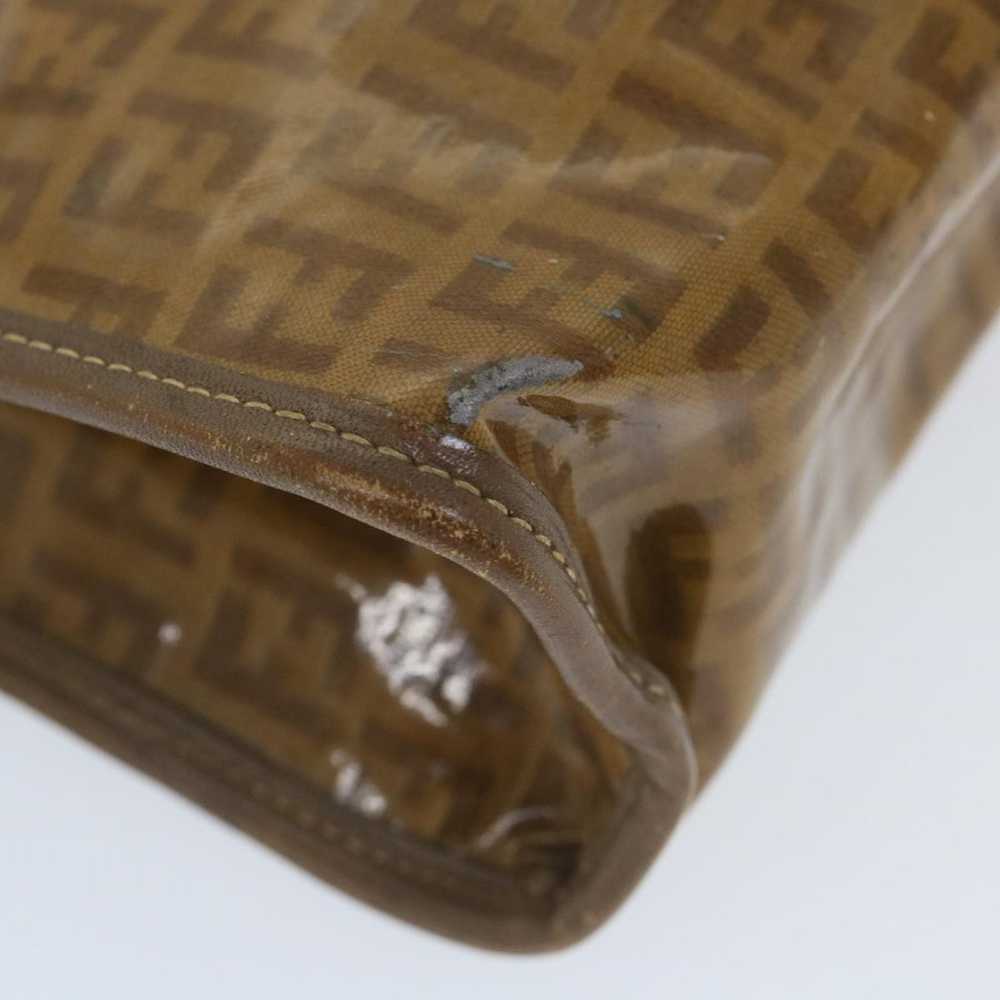 Fendi FENDI Zucchino Canvas Clutch Bag Coated Can… - image 10