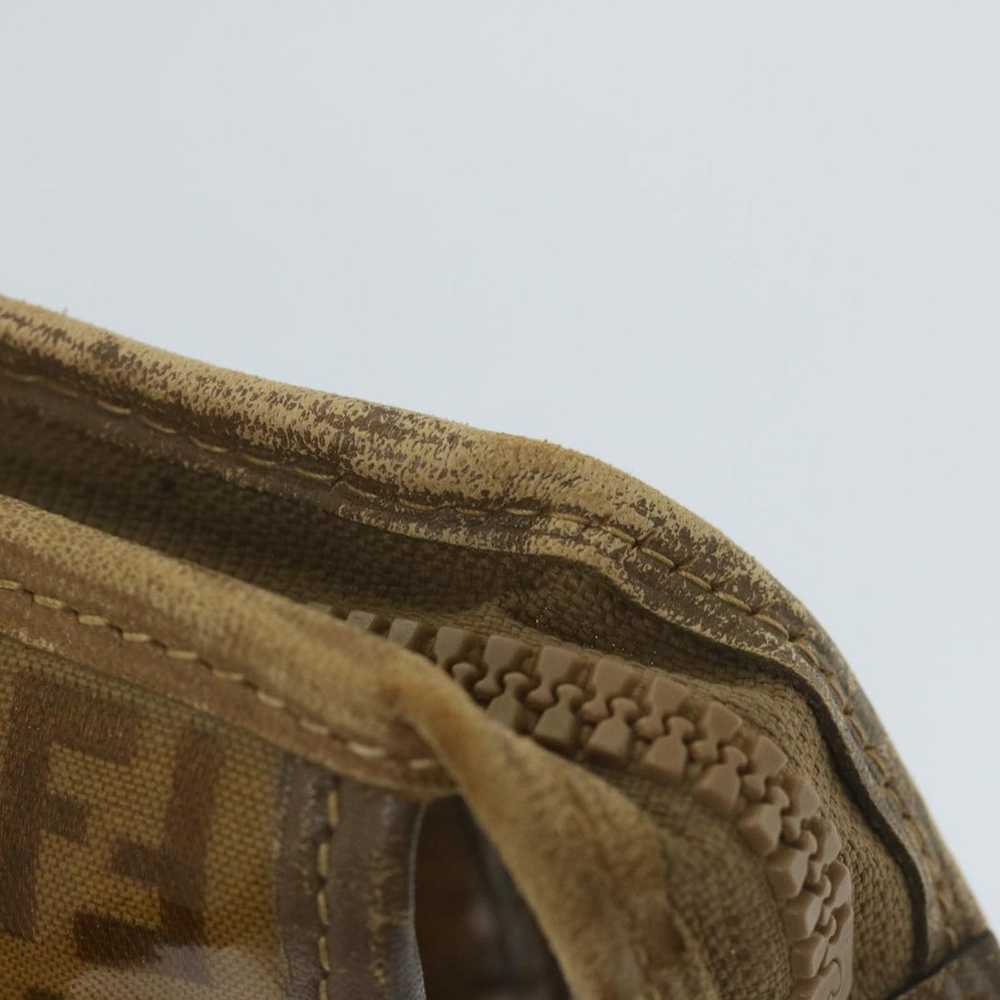 Fendi FENDI Zucchino Canvas Clutch Bag Coated Can… - image 7