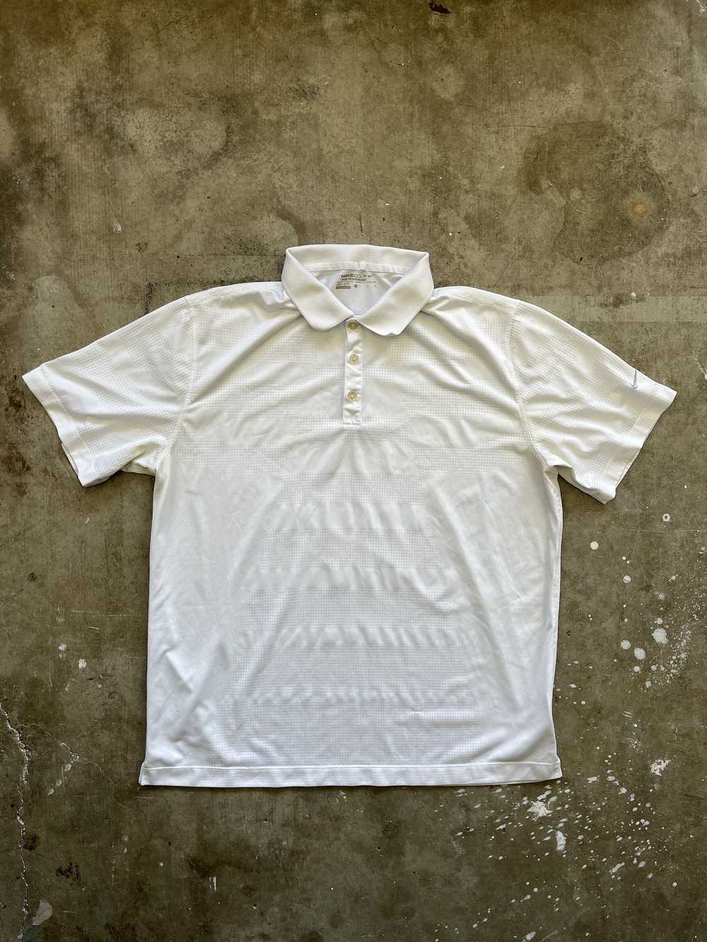 Nike Nike Golf White 1/4 Button-Up - image 2