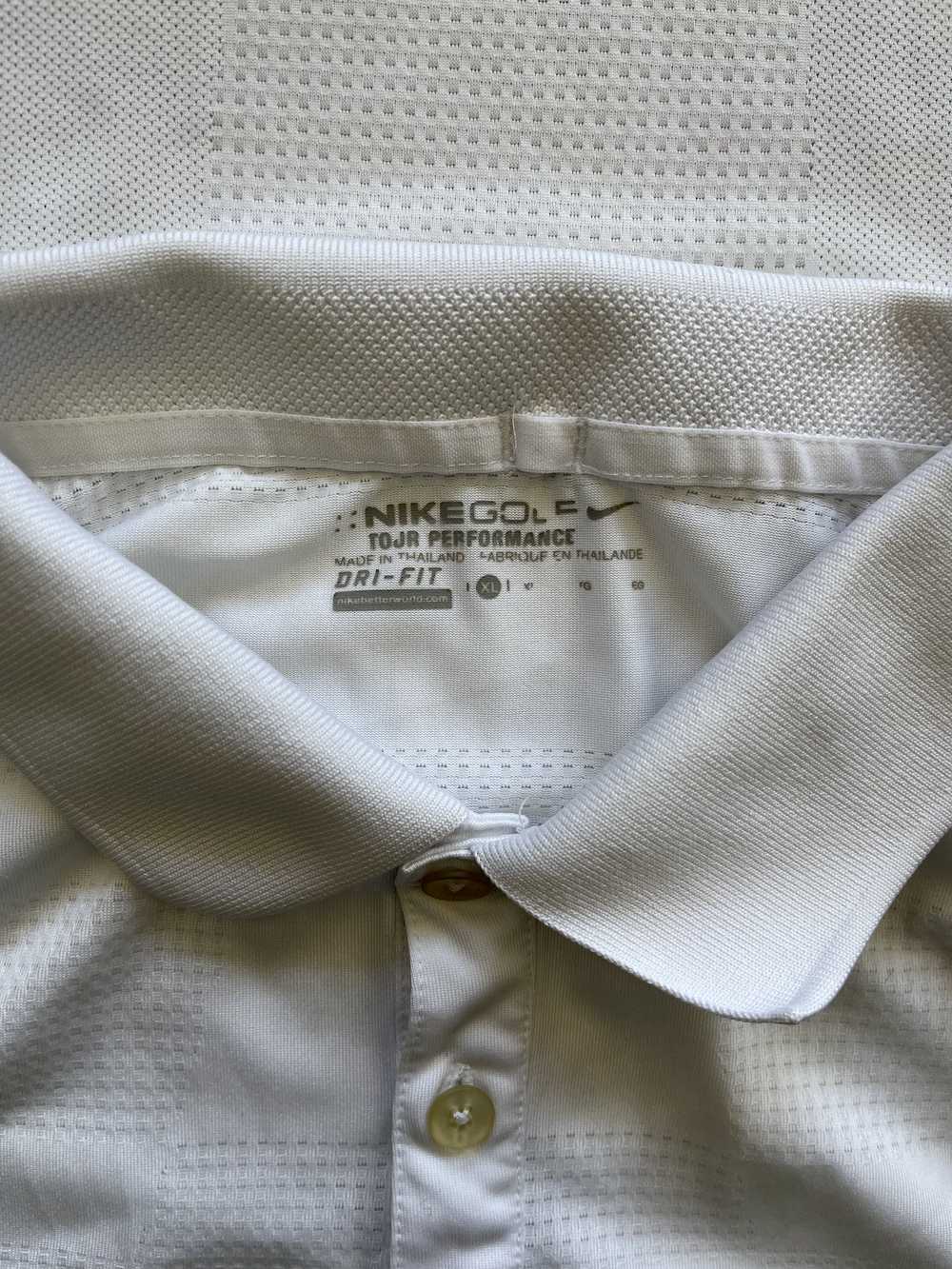 Nike Nike Golf White 1/4 Button-Up - image 4