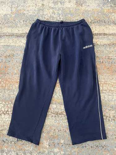 Set of 2: Vintage 90s ADIDAS Track Pants Streetwear 3-Stripe sz Med Blue  VTG
