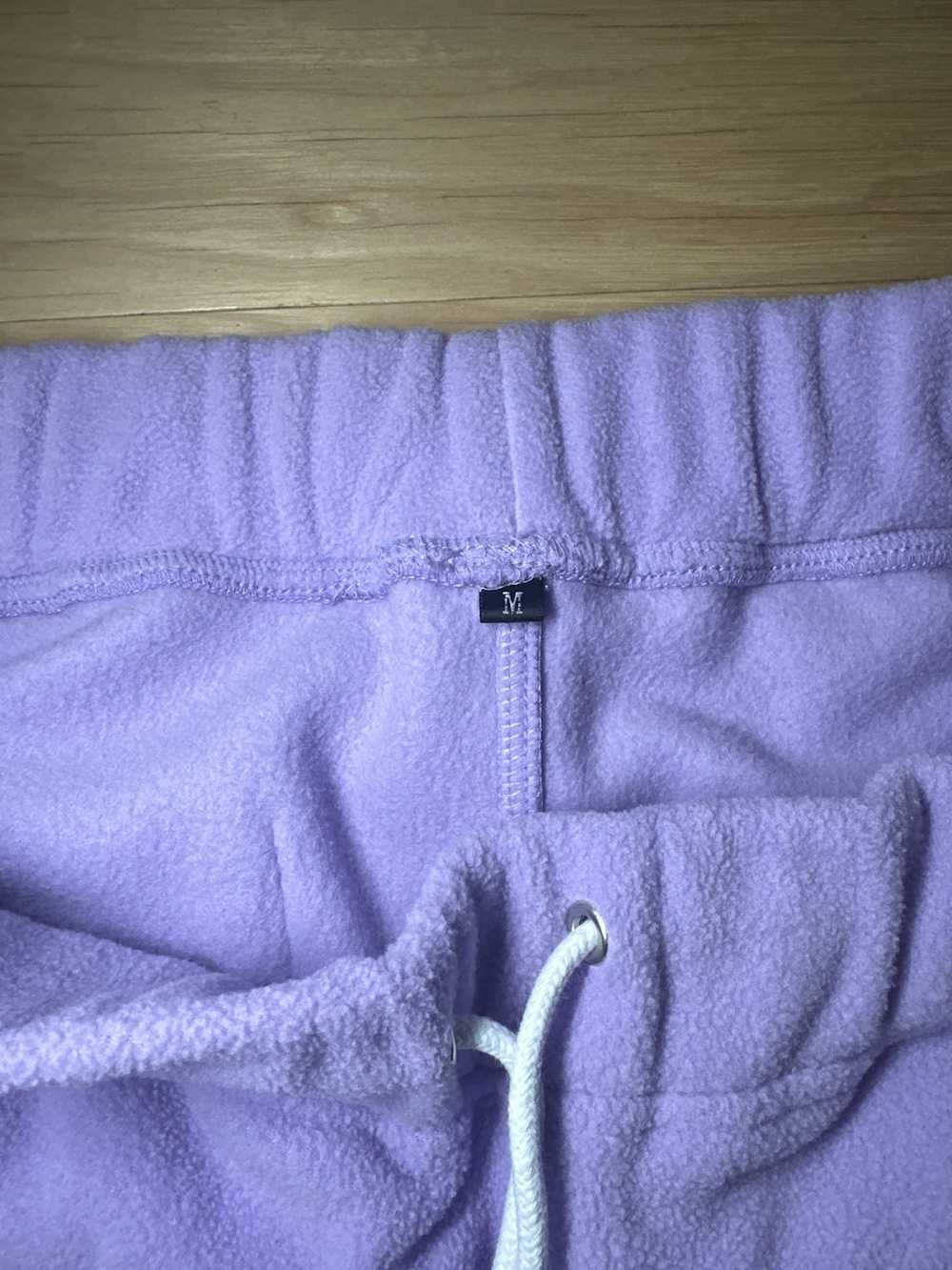 Custom Purple Cargo Sweatpants - image 4