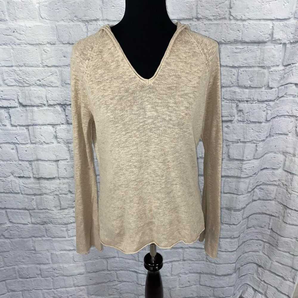 Other Pria women M linen cotton blend sweater vne… - image 1