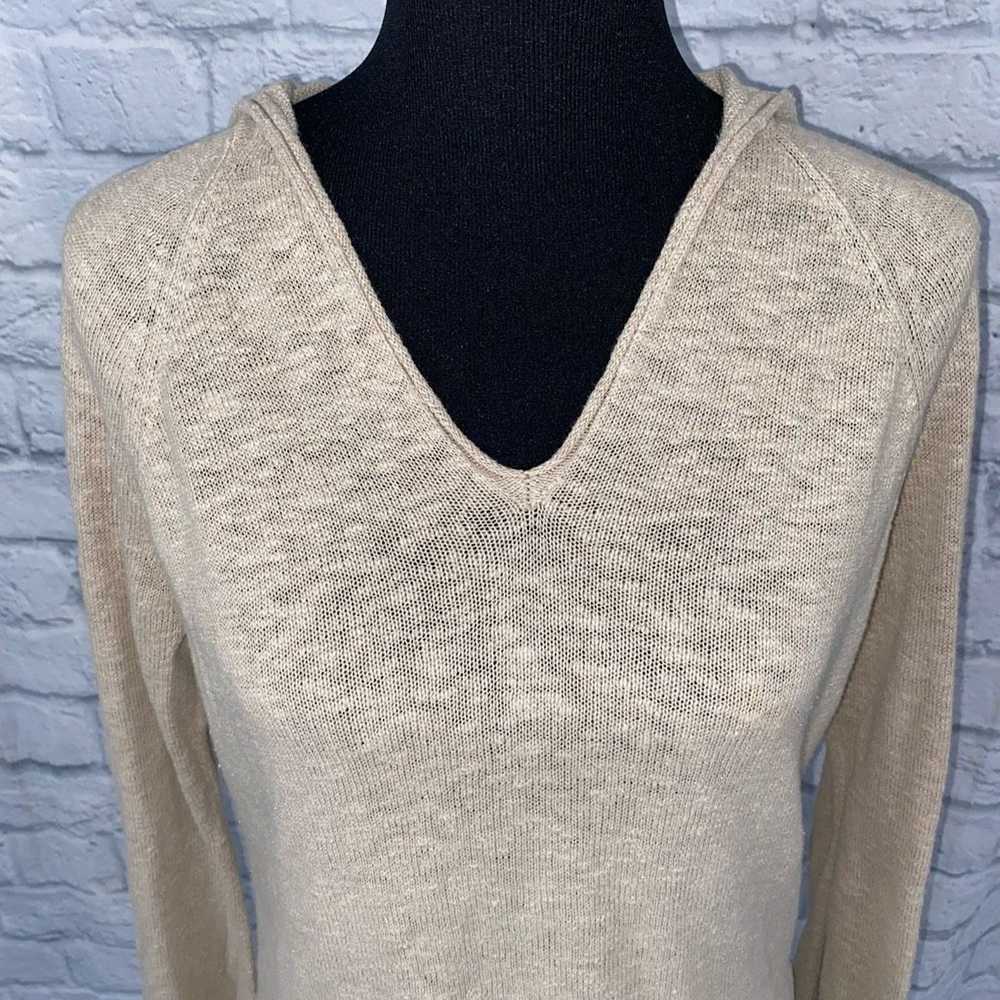 Other Pria women M linen cotton blend sweater vne… - image 2