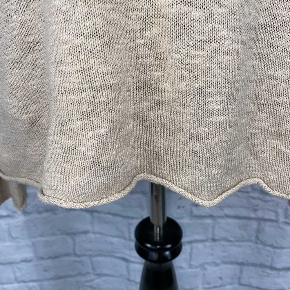 Other Pria women M linen cotton blend sweater vne… - image 3