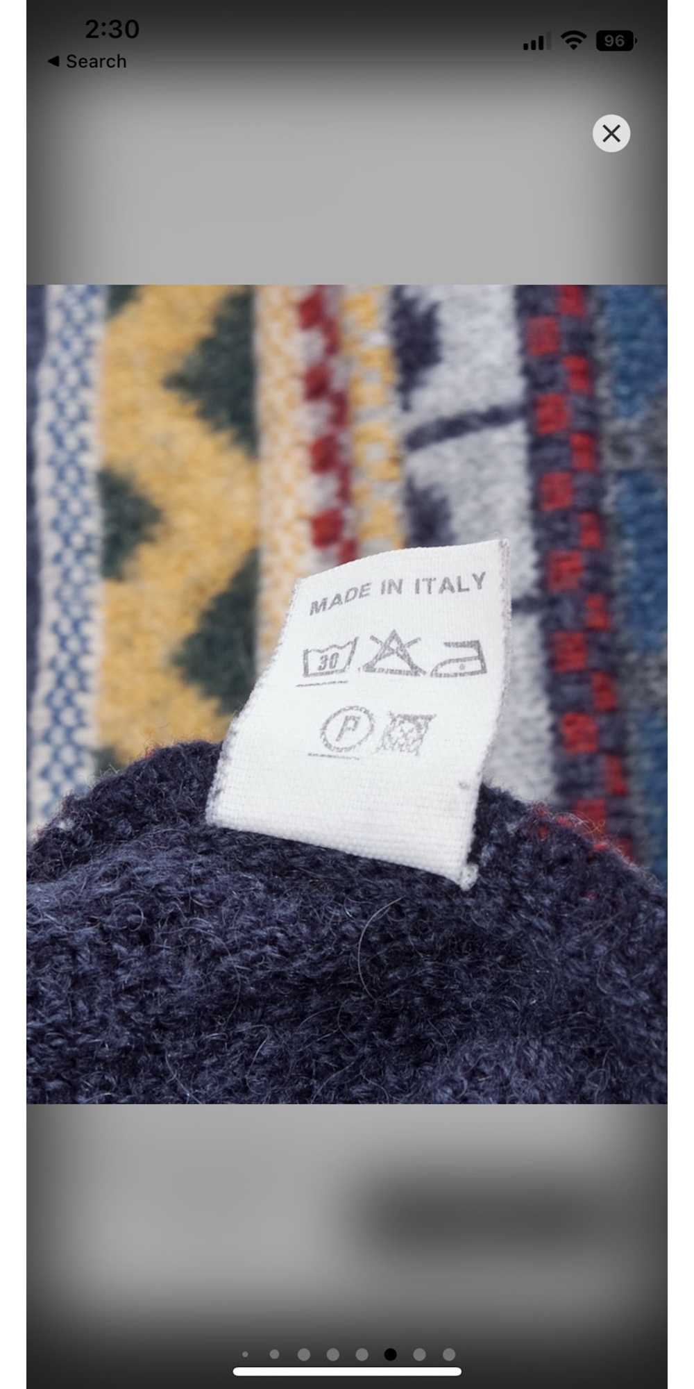 Italian Designers × Vintage Multi Knit Patterns T… - image 7