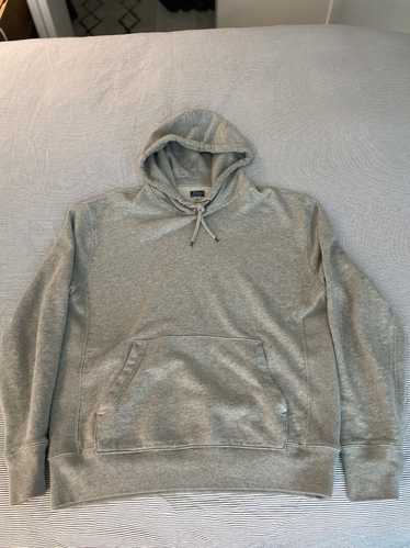 J. CREW Men's Garment Dyed Waffle Lined French Terry Hoodie Sweatshirt -  NWT