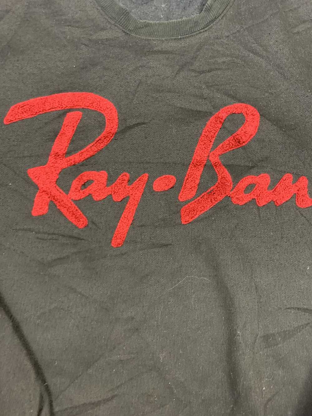 RayBan × Vintage Vintage Ray ban sweatshirt spell… - image 3