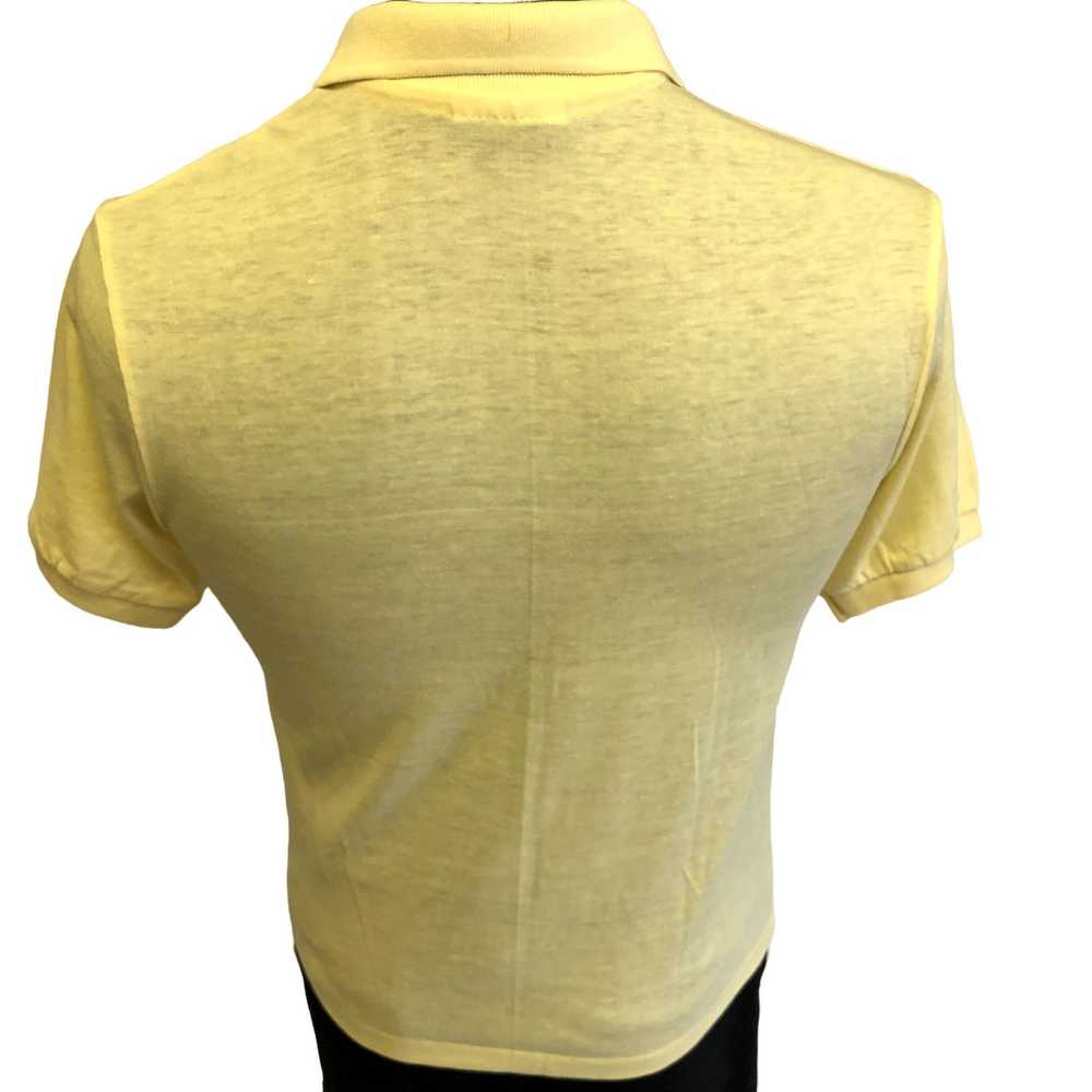 Hanes 70's Hanes Yellow Georgia Tech Womens BASKE… - image 3