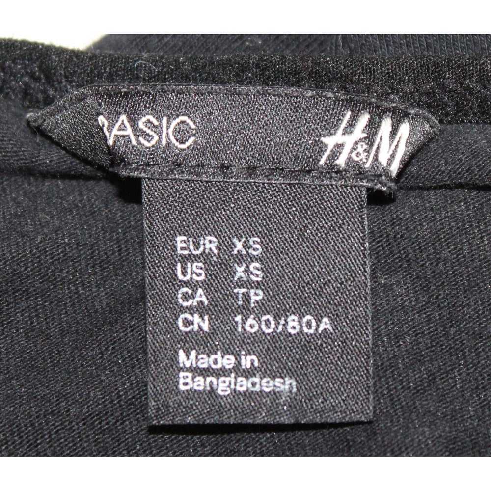 H&M 5 Pc Black Grey Sweater Shirt Basics Lot sz X… - image 12