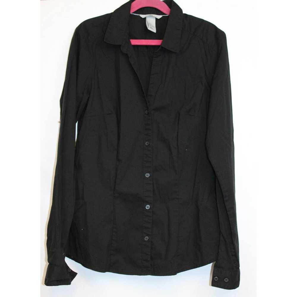 H&M 5 Pc Black Grey Sweater Shirt Basics Lot sz X… - image 5