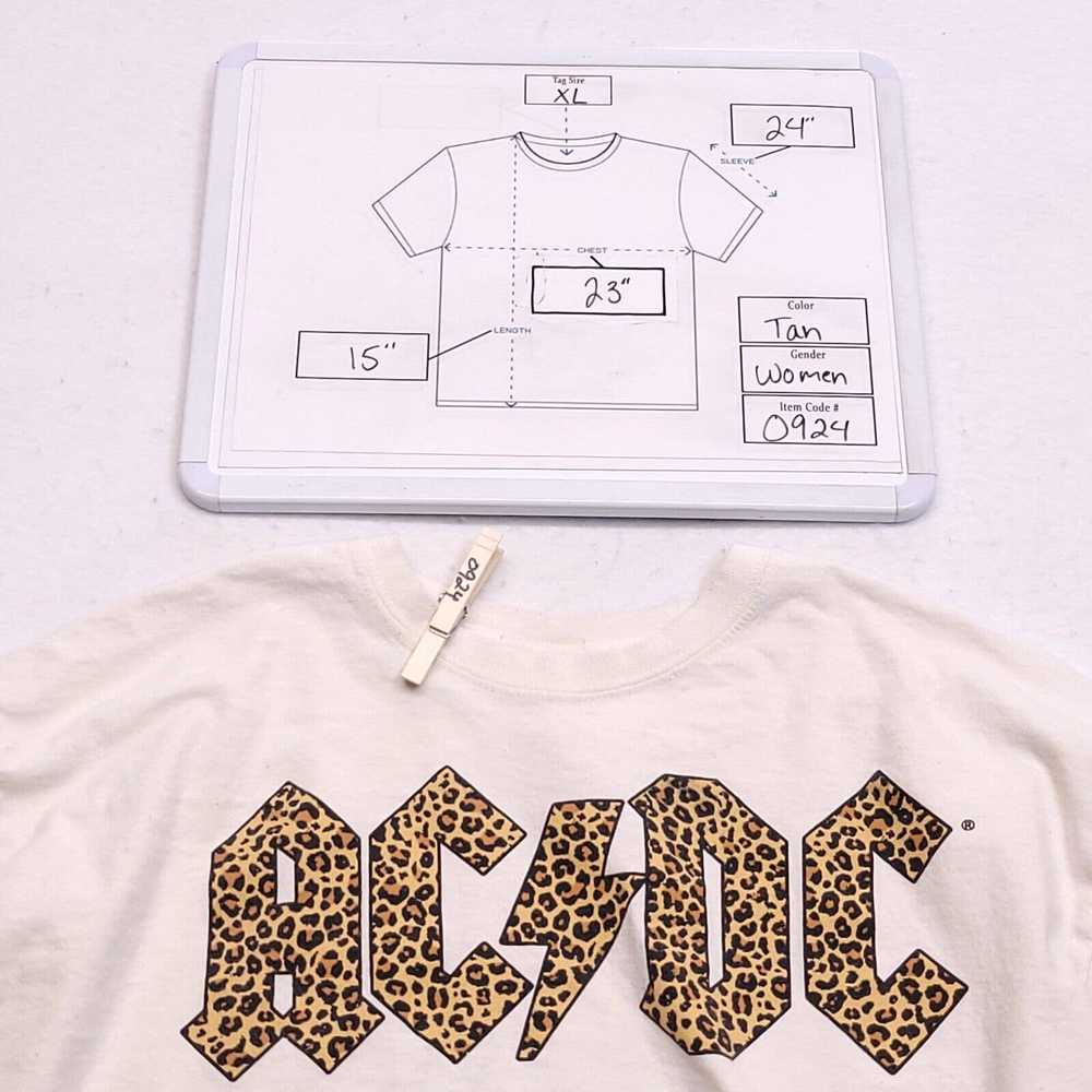 Ac/Dc ACDC Casual Graphic T Shirt Womens Size XL … - image 10