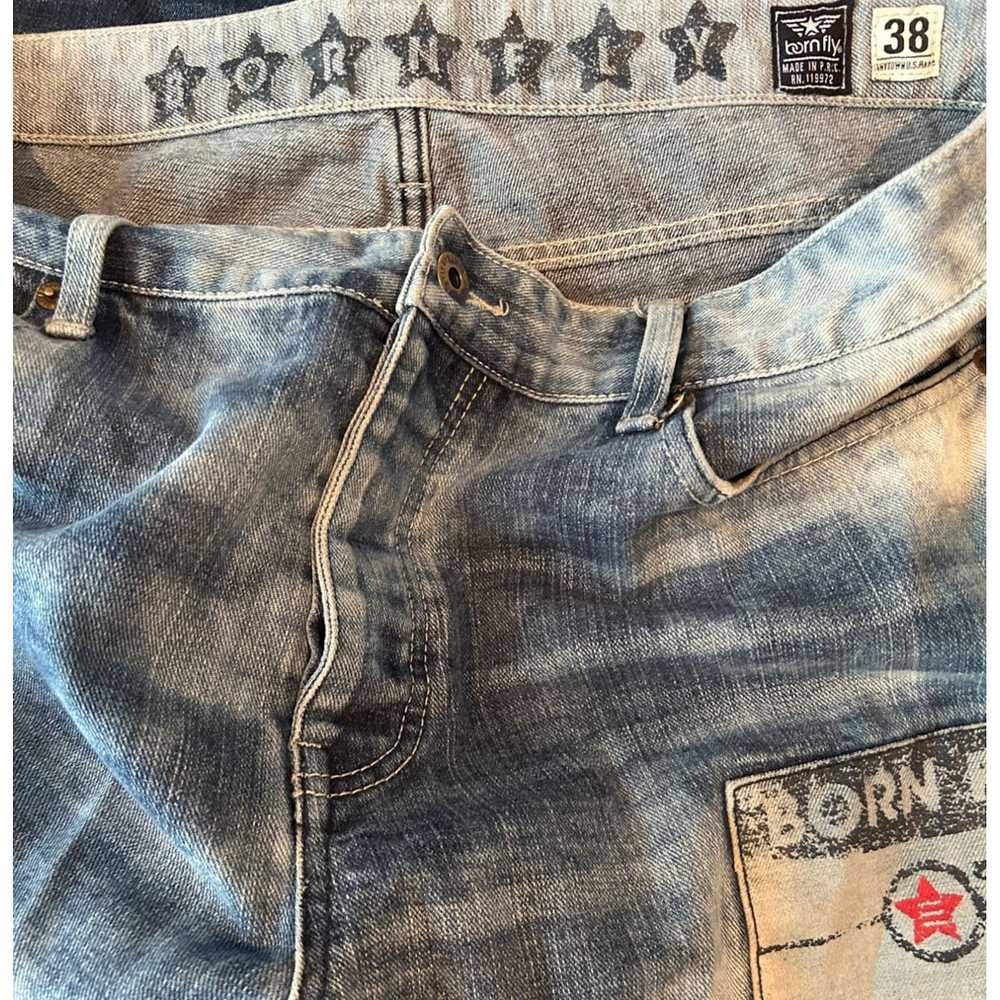 Born Fly BORN FLY Jeans size 38 X 31 metal button… - image 6