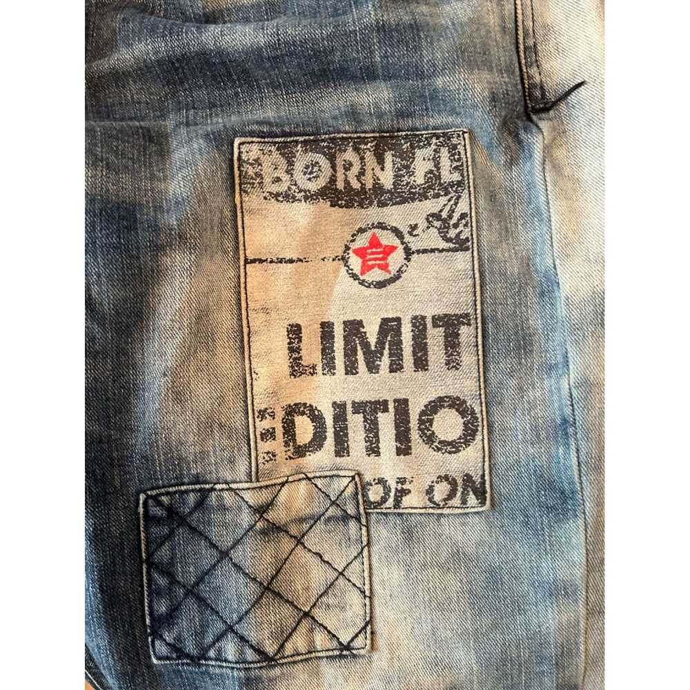 Born Fly BORN FLY Jeans size 38 X 31 metal button… - image 7