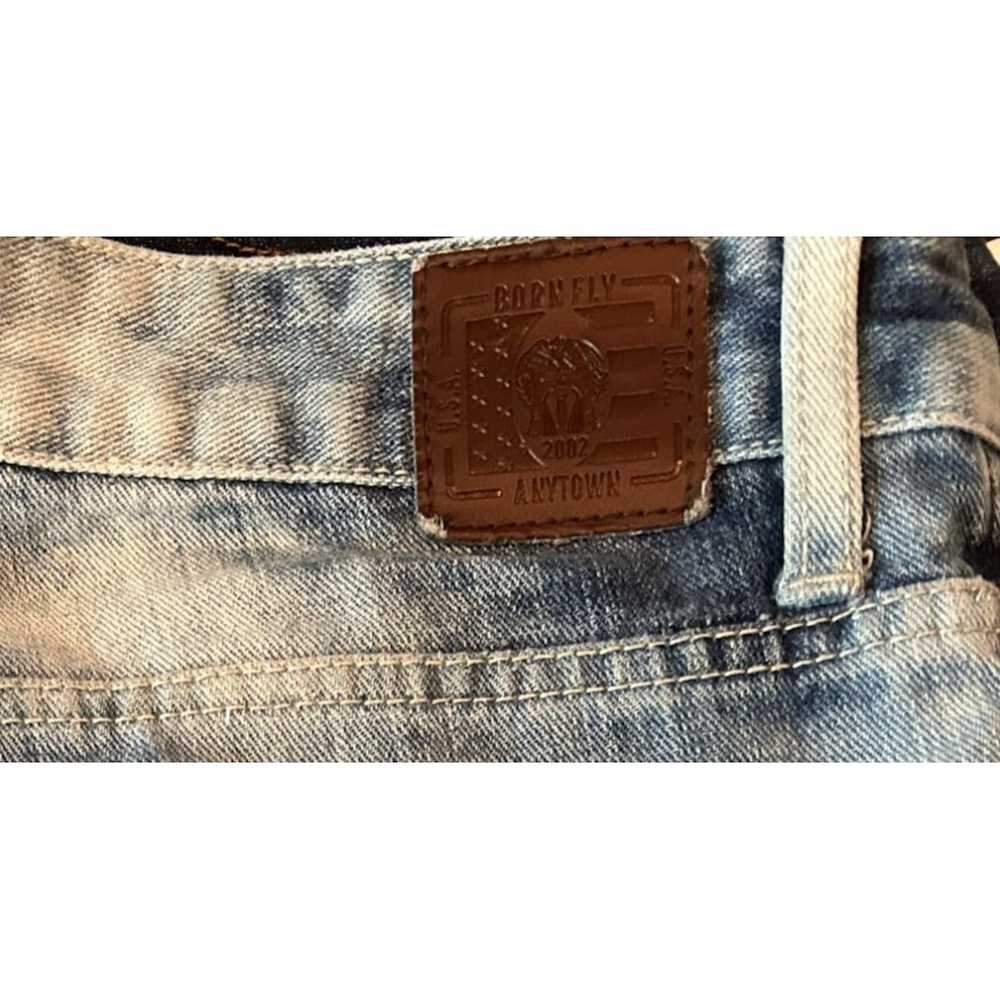 Born Fly BORN FLY Jeans size 38 X 31 metal button… - image 9