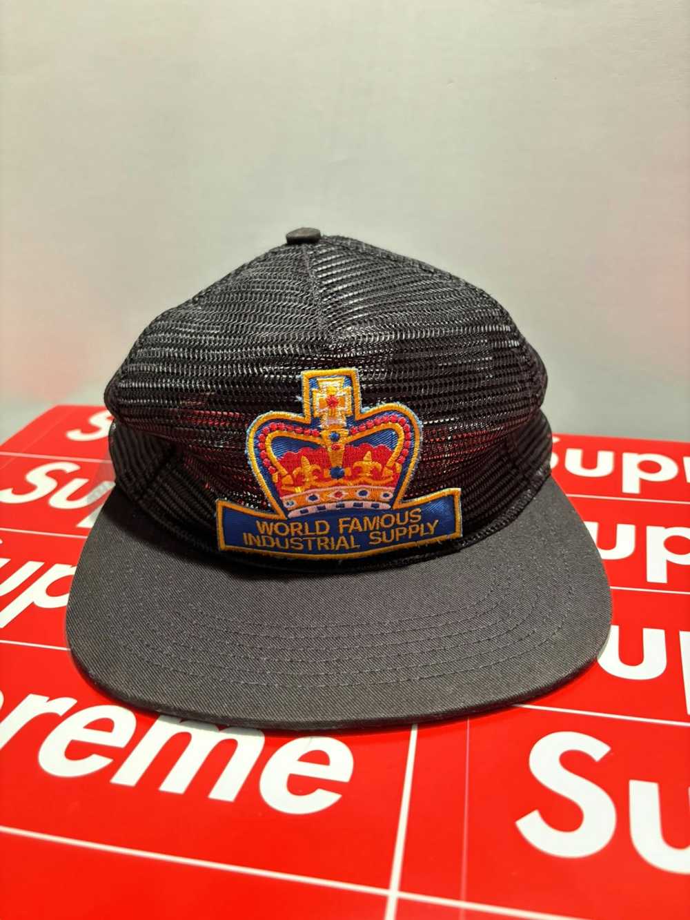 Supreme Supreme “Crown Supply” 5 Panel Hat / blac… - image 1