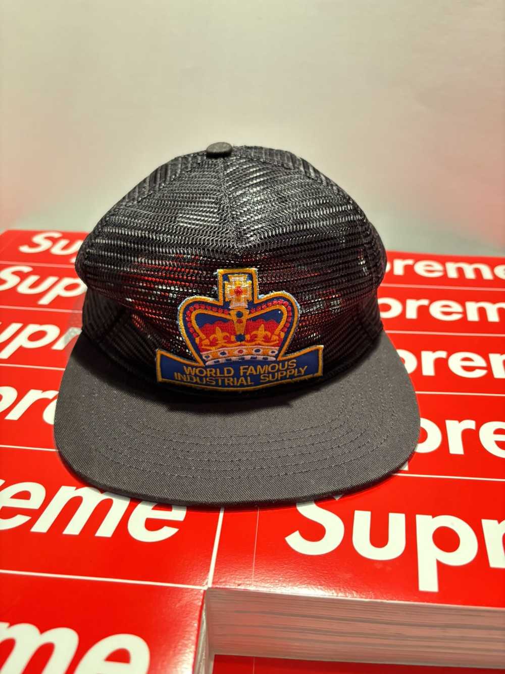 Supreme Supreme “Crown Supply” 5 Panel Hat / blac… - image 3