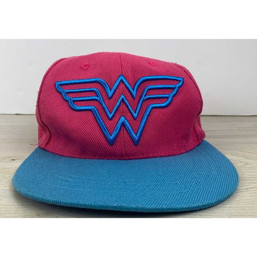 Other Wonder Woman Hat Snapback Pink Hat Adult Ad… - image 1