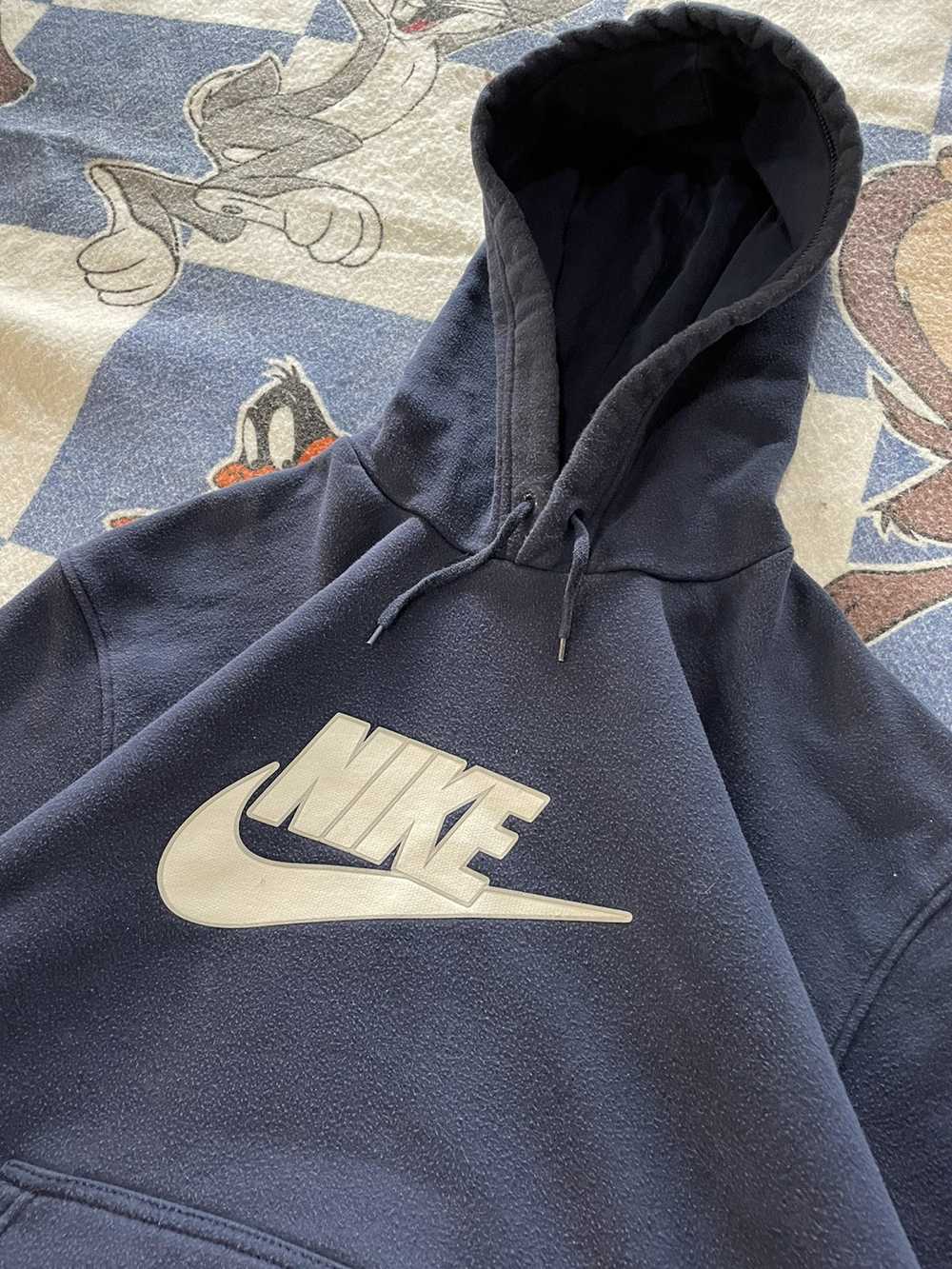 Nike × Vintage Vintage Nike Y2K logo hoodie - image 2