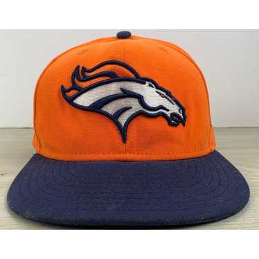 New Era Denver Broncos 7 1/4 Fit Hat Orange New E… - image 1
