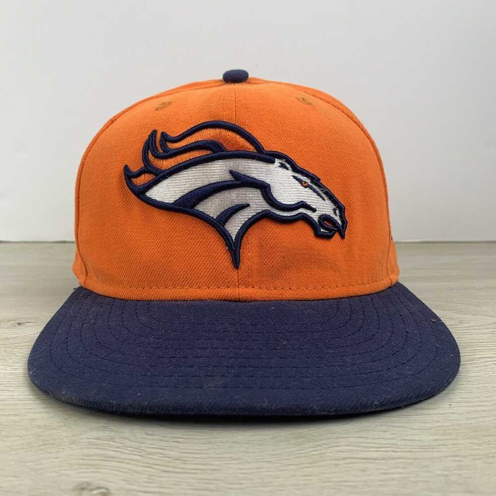 New Era Denver Broncos 7 1/4 Fit Hat Orange New E… - image 3