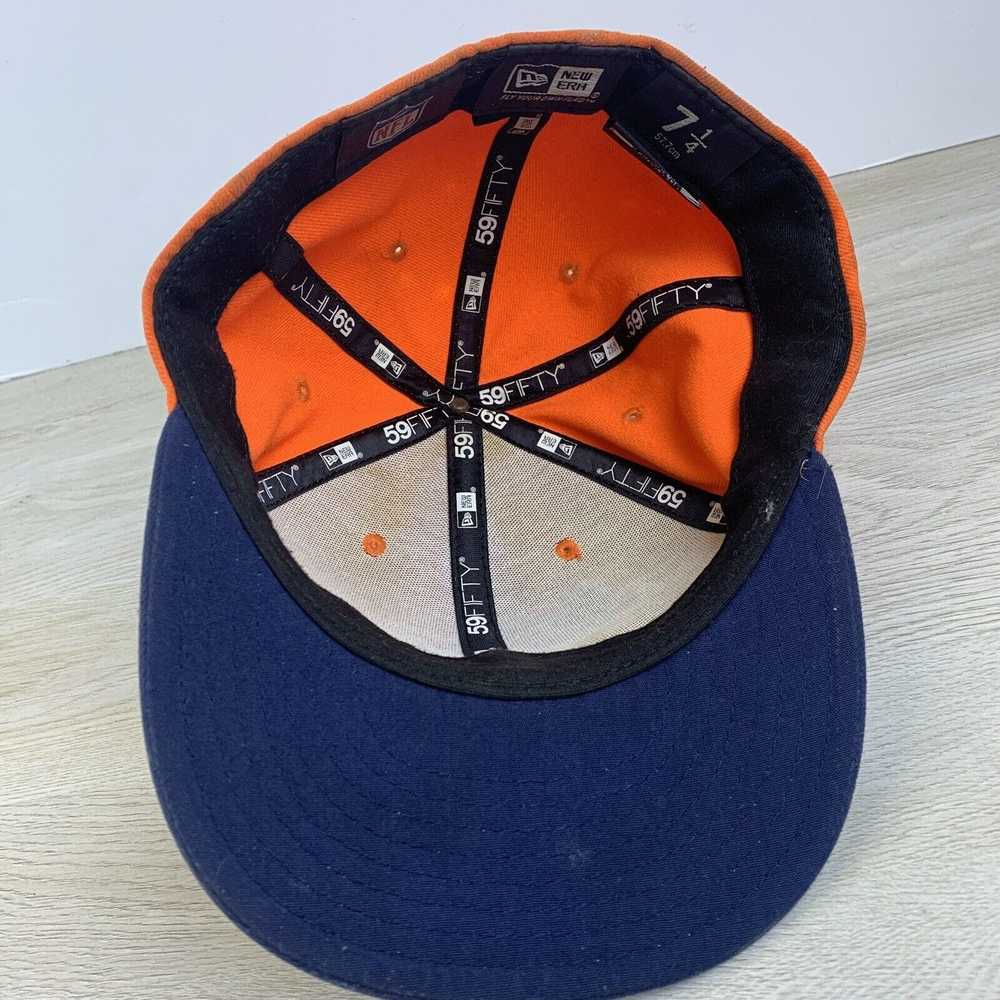 New Era Denver Broncos 7 1/4 Fit Hat Orange New E… - image 5