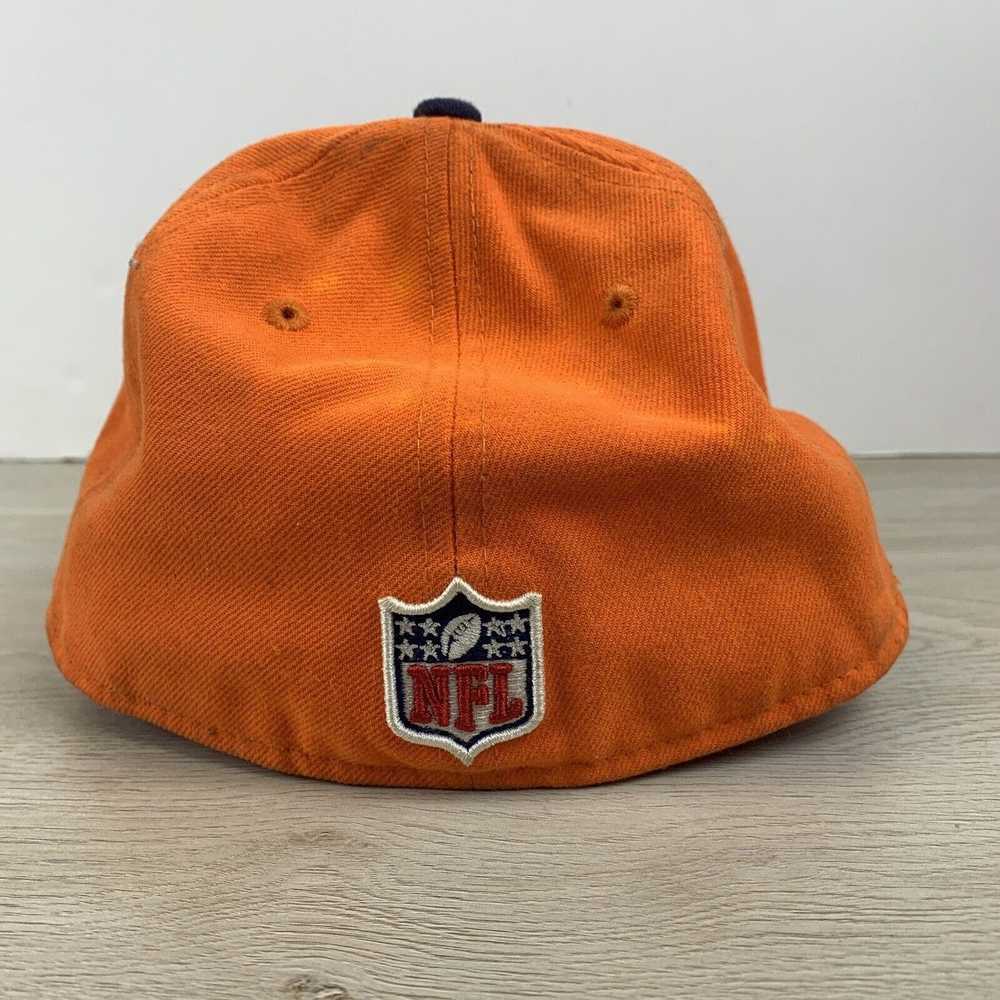 New Era Denver Broncos 7 1/4 Fit Hat Orange New E… - image 7