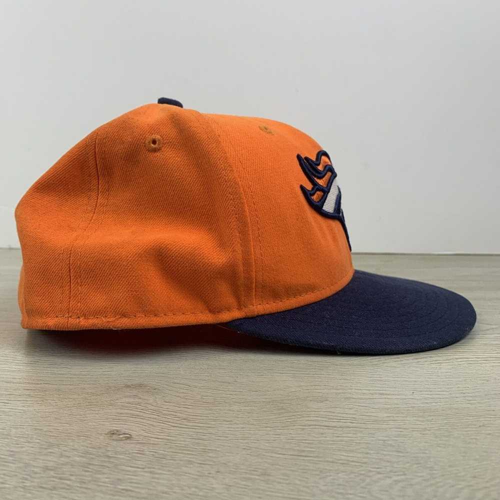 New Era Denver Broncos 7 1/4 Fit Hat Orange New E… - image 9