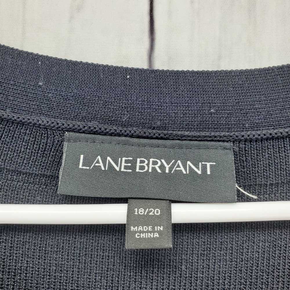 Other Lane Bryant Plus Size Bandage Zip Up Long S… - image 3