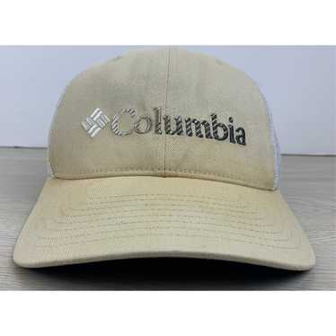 Columbia Hat SnapBack Bull Patch Black Trucker Cap