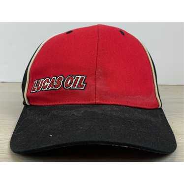 Other Lucas Oil Hat Red Snapback Hat Adult OSFA Ad