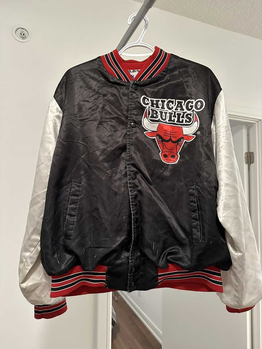 Vintage Chicago Bulls Varsity Jacket - image 2