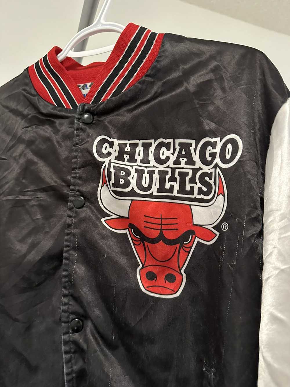 Vintage Chicago Bulls Varsity Jacket - image 7