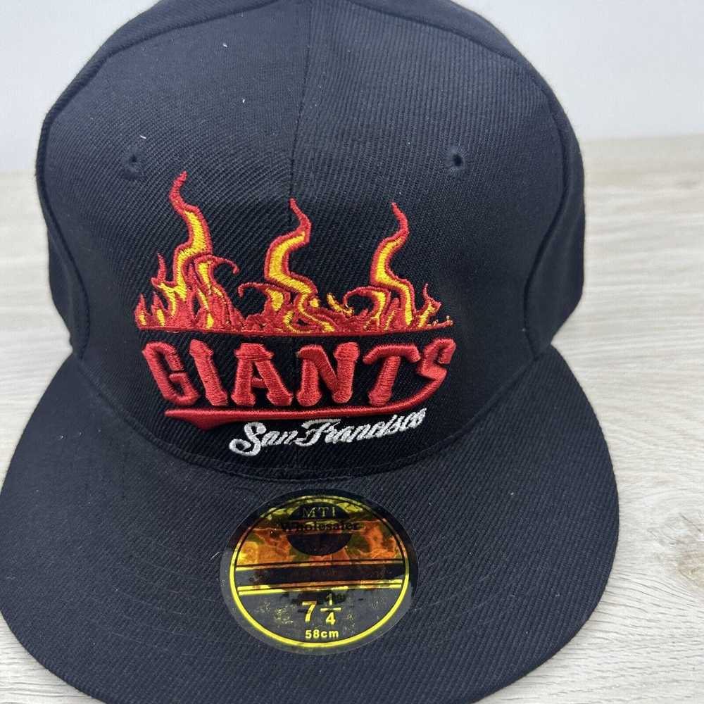 Other San Francisco Giants 7 1/4 Hat Black MLB Ba… - image 2